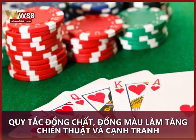 Quy tắc đồng chất, đồng màu làm tăng chiến thuật và cạnh tranh