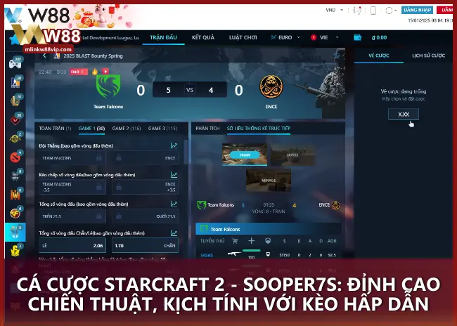 Cá cược StarCraft 2 - SOOPer7s: Đỉnh cao chiến thuật, kịch tính với kèo hấp dẫn