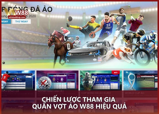 Chiến lược tham gia Quần Vợt ảo W88 hiệu quả