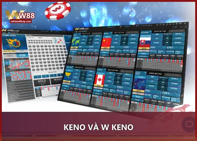 Keno và W Keno