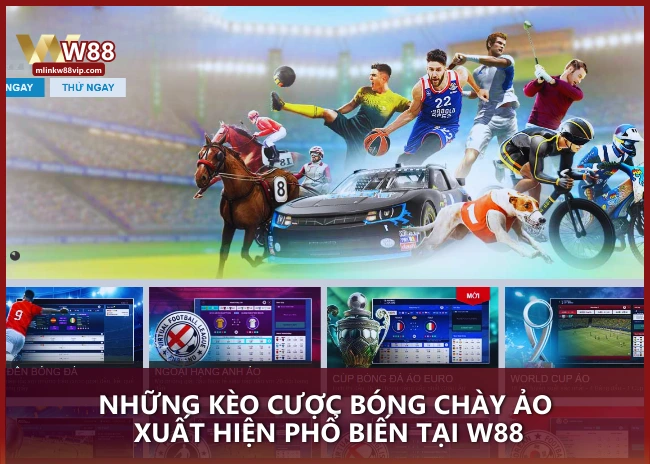 Những kèo cược Bóng Chày ảo xuất hiện phổ biến tại W88