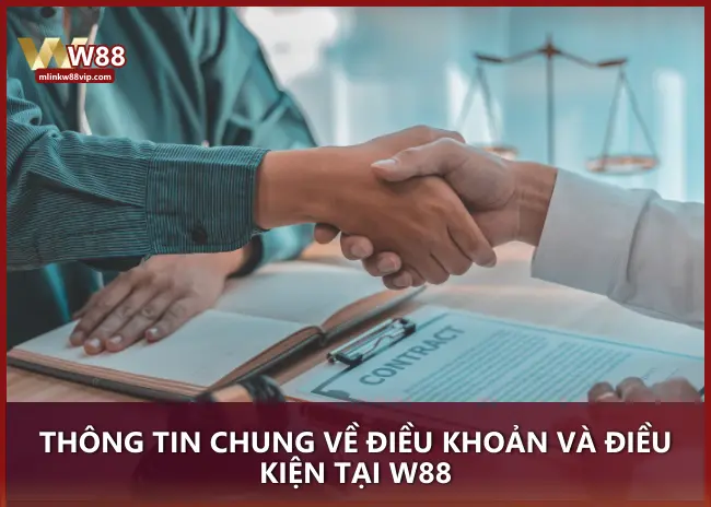 Thông tin chung về điều khoản và điều kiện tại W88